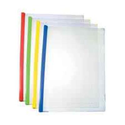 Папка А5 Economix с планкой-прижимом 10 мм (2-65 листов), ассорти, E31261