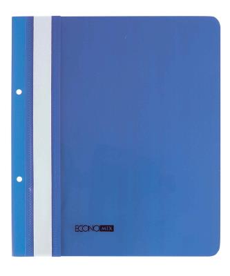 Папка-швидкозшивач Economix 31506-02, з перфорацією, А5, глянець, синій (10/400)