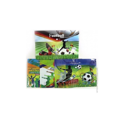 Папка-конверт на кнопці, А4 "Футбол" 4182-А4IMG 