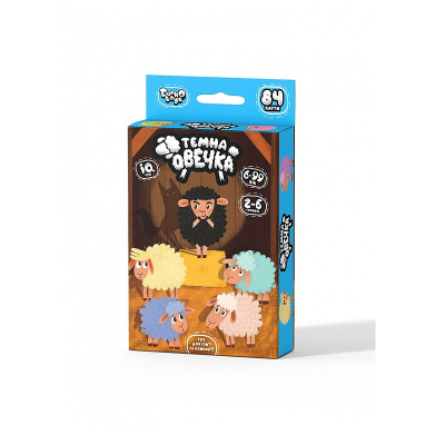 Развлекательная и развивающая настольная игра "Темная овечка" укр
