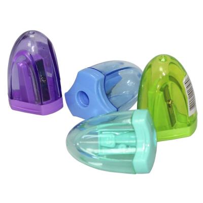 Точилка с контейнером эргоном., 4 цв ассорт, в тубе, ТЧ67, УМКА