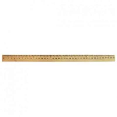 Лінійка дерев’яна шовкографія 40 см (50)