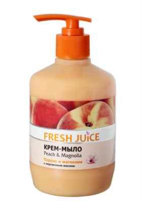 Крем-мыло жидкое Fresh Juice, Персик и Магнолия, 460 мл