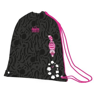 Сумка для взуття YES SB-10 "Alice in Wonderland", чорний