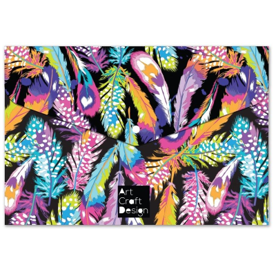 Папка-конверт А5. на кнопці Colorfull, 180 мкм (1/12/192)