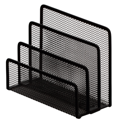 Подставка для листов 170*80*135 мм, металлическая, черная, BM.6210-01