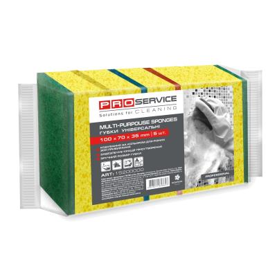 Губка кухонна PRO, крупнопориста Professional, 5шт/уп, (1/30)