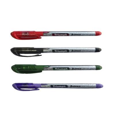 Ручка масляна  Hiper Triumph HO-195, 0,7мм (чорна) (1/10)