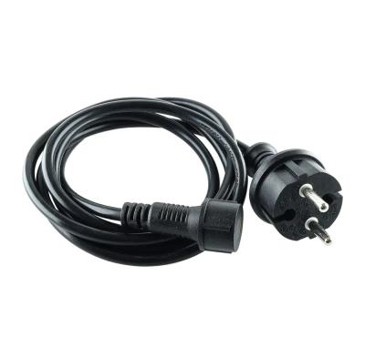 Мережевий шнур  чорн/провід 2 жильн  1794-12