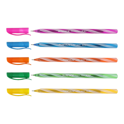 Ручка масляна 0,5 мм, синя, асорті корпус KIDS Line, ZB.2261-01 (1/50)