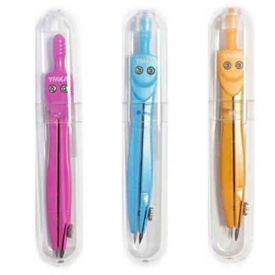 Циркуль метал., 120мм в пласт.тубусі, асорті ЦР01 Умка (1)