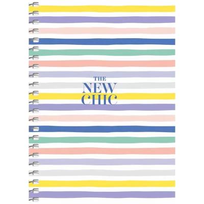 Блокнот для записів, спiраль, А6, 80 аркушів, у клітинку, білий блок, 60г/м2, картон, виб.УФ-лак, Student