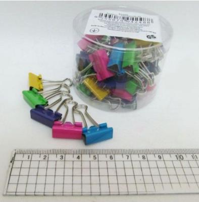 Биндер 19мм "Цветной". 5235-19 (1/40)