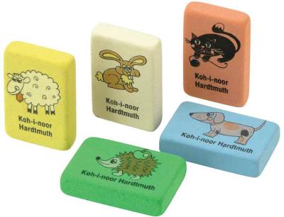 Гумка м'яка "Казкові звірята" 6875/40 (1/48/384/960)