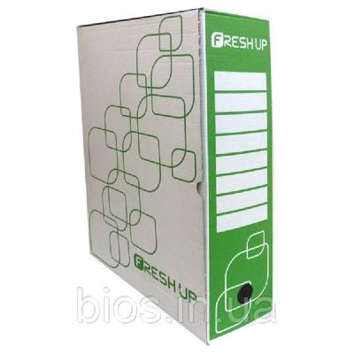 Бокс архивный 35 * 24 * 10см, вертикальный, картонный, крафт