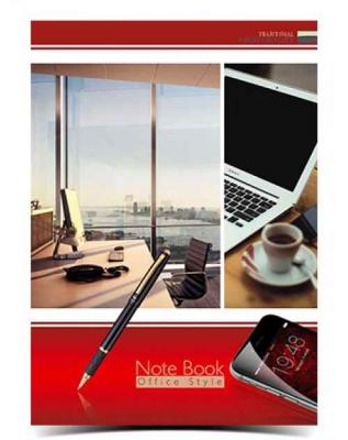 Книга канцелярская А4, 48 листов, газетная, клетка, скоба, 2 вида