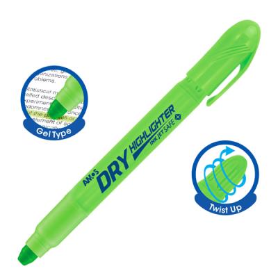 Маркер сухий флуорисцентний зелений Amos