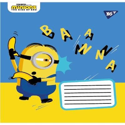 А5/12 лін. YES Minions2, зошит учнівський (25шт/уп)