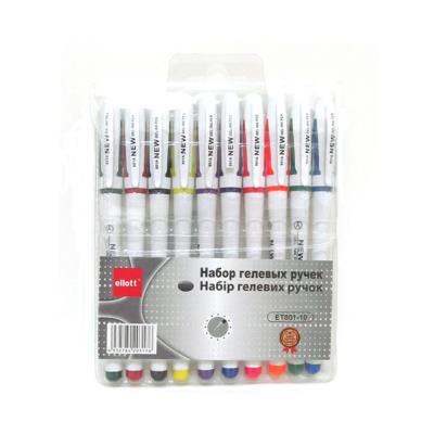 Набор гелевых ручек "Ellott" 10шт. 0,5 мм