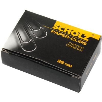 Скріпки 28мм, 100шт.   ,прямі,   4701 SOZ (10/500)