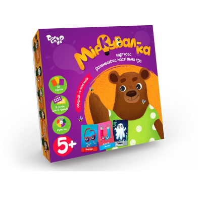 Настольная развивающая игра "Рассуждал-ка", на украинском языке