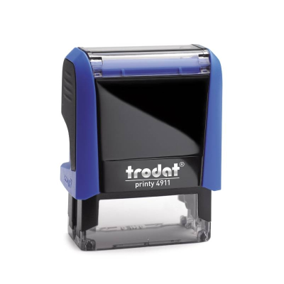 Оснастка к штампа пластиковый, 38 * 14 мм, синяя, согласно оригиналам