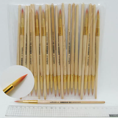 Пензлик для малювання, нейлон  (ГОСТ №5) (Штрих-код) (25)