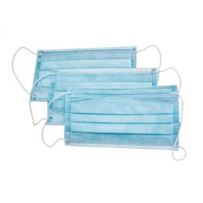 Маска защитная для одноразового использования, индивидуальная (не стерильна)