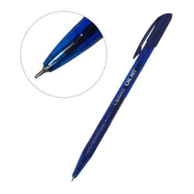 Ручка масляна Optima 15630-02, OIL HIT, 0,5 мм, синій (12/144/1728)