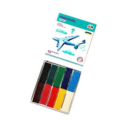 Пластилин детский 10 цв., 120г, Мозаика