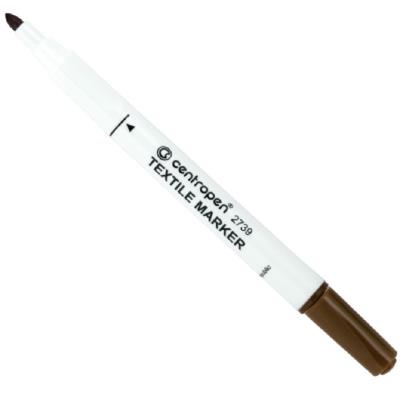 Маркер Textile 2739 2 мм коричневый Centropen