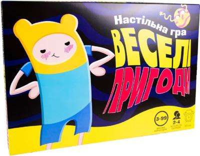 Настольная игра Strateg Веселые приключения