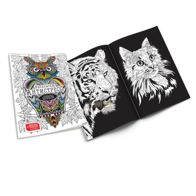 Набор креативного творчества "Раскраска антистресс" 