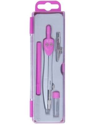 Готовальня BASIS 4 предмета, розовый