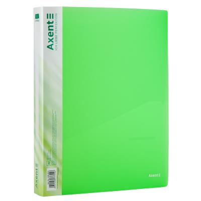 Папка на 4-х кільцях Axent 1208-26-A, А4, 35 мм, зелена (1/60/120)