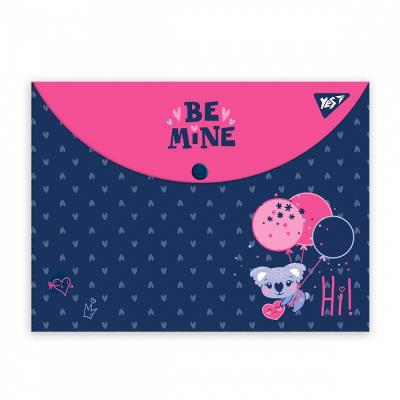 Папка-конверт YES на кнопке А4 "Hi, koala!" 492011 (1/12/60)