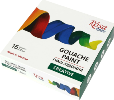 Набір гуашевих фарб CREATIVE 16*20мл ROSA Studio