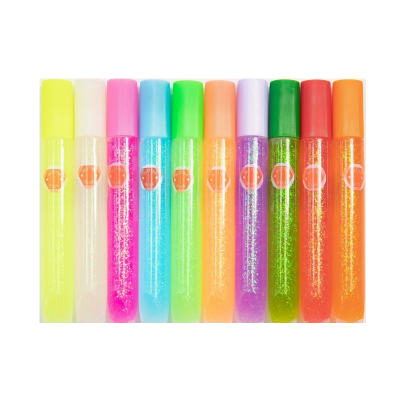 Клей с блеском для слаймов 12.5г, 10 неоновых цветов, 60 шт в дисплее, XD60126