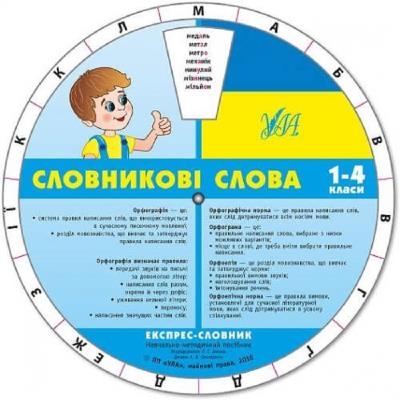 Експрес-словник.Словникові слова. 1-4 клас (1)