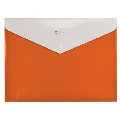 Конверт А4 прозрачный на липучке с боковой перфорацией вертик.