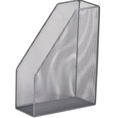 Лоток для бумаги вертикальный 80x230x300мм, металлический, серебро, BM.6260-24