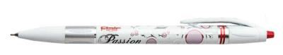 Ручка кулькова Flair 964F червона, 0,5 мм, Passion (5/200)