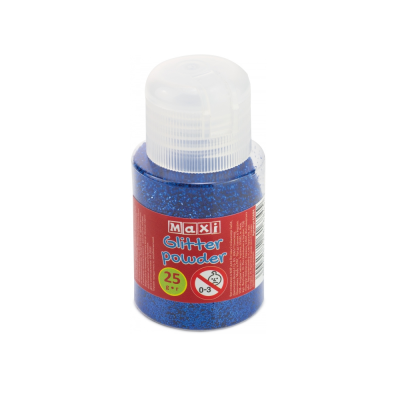 Блестки для декорирования, 25 г, синий