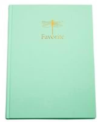 Книга канцелярська FAVOURITE, PASTEL, А4, 96 арк., клітинка, офсет, тверда ламінована обкладинка, м'ятна