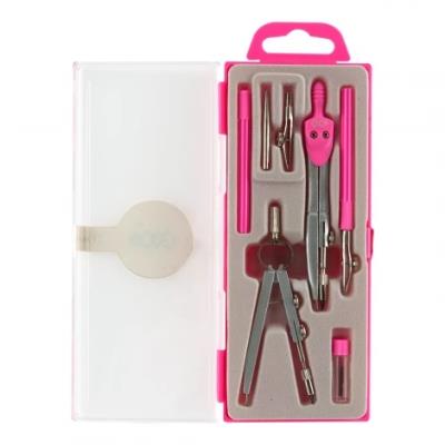 Готовальня BASIS 7 предметів, рожевий