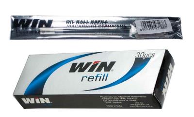 Стержень кульковий WIN, GLIDEX, Jumbo, масляний, 124 мм, синій (1/30/5100)