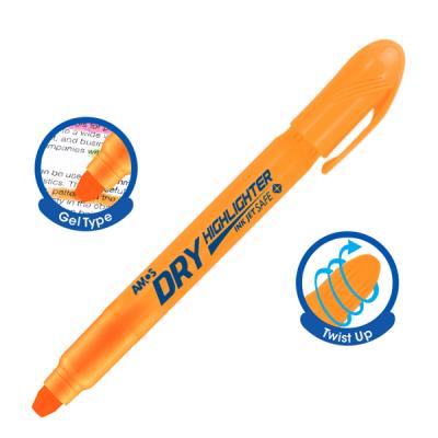 Маркер сухий флуорисцентний помаранчевий Amos