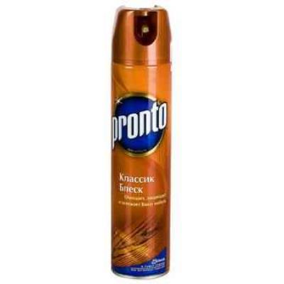 Средство для чистки мебели Pronto, Классик и Блеск, аэрозоль, 250 мл