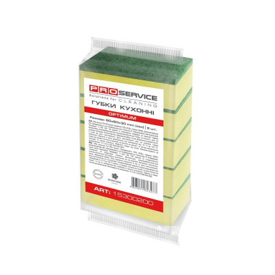 Губка кухонна PRO 5 шт, 90*60*30, Optimum, 15300200
