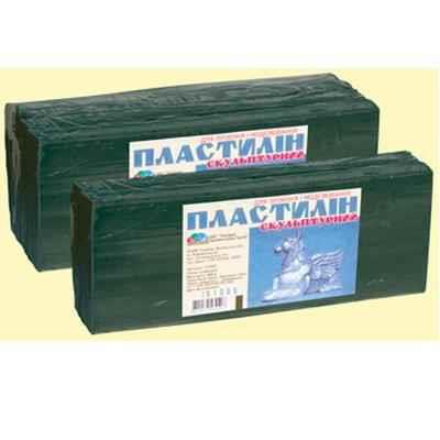 Пластилин Скульптурный, оливковый, 800г.